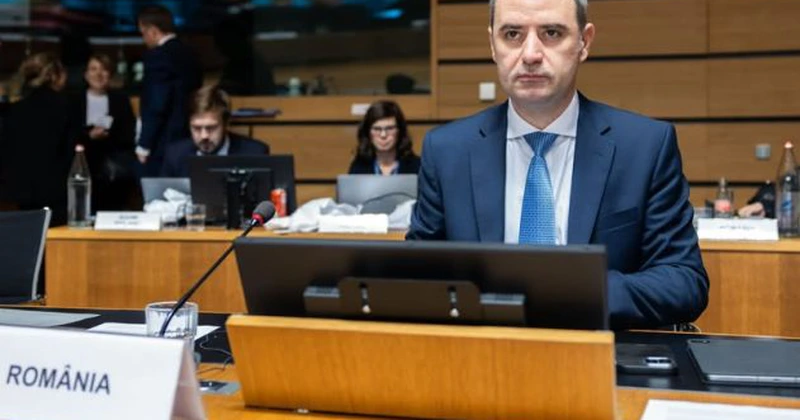 Alexandru Nazare, la ECOFIN: România trebuie să fie consecventă la masa deciziilor europene, să îşi susţină interesele și să contribuie la soluţii