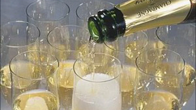 Tristeţea francezilor scade consumul de şampanie