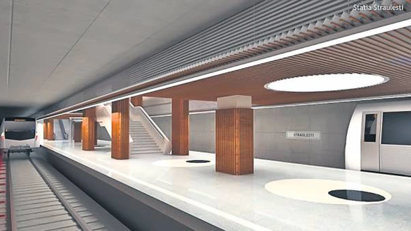 Cel de-al doilea tunel din Magistrala 4 de metrou a fost finalizat între Străuleşti - Laminorului