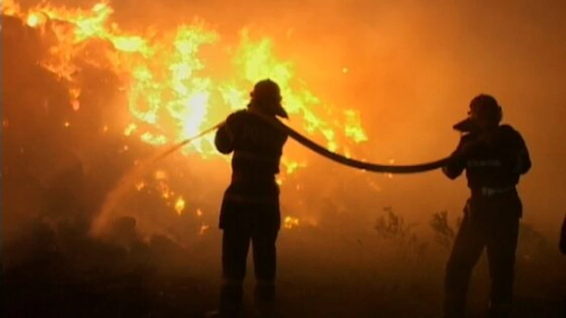 UPDATE Incendiu la o rafinărie Lukoil din Ploieşti