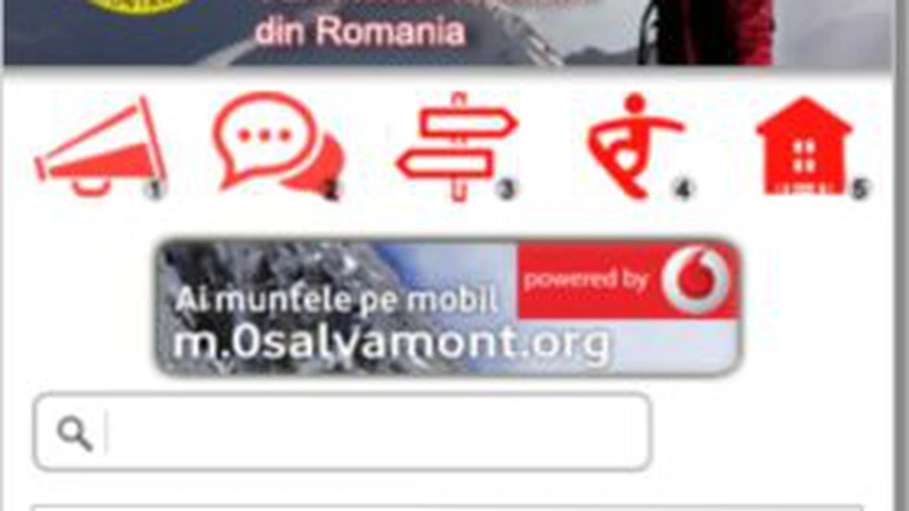 Vodafone a lansat un site pentru iubitorii de munte