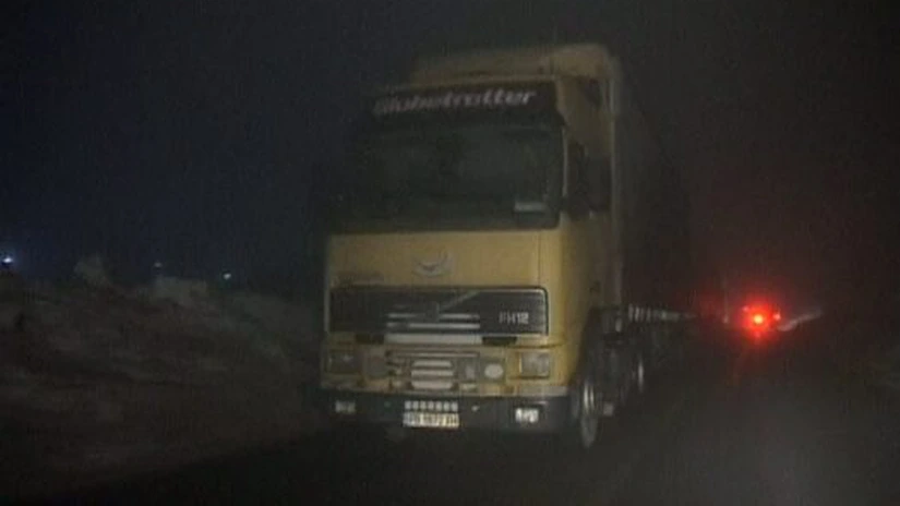 Coadă pe cinci kilometri la frontiera Giurgiu-Ruse