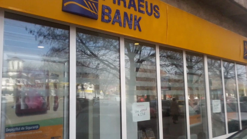 Rata creditelor neperformante a Piraeus Bank în România a crescut la nouă luni de la 18% la 24%
