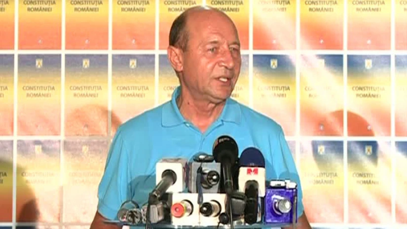 Ce a spus Băsescu după primele rezultate de la referendum