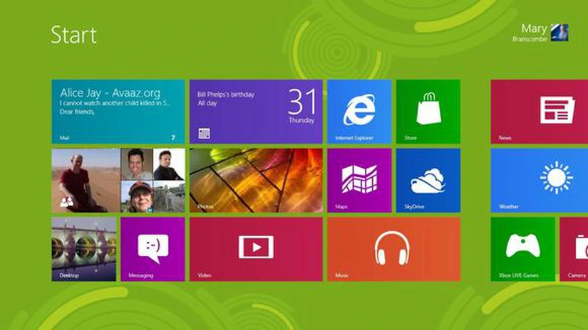 Varianta finală a Windows 8. Descarcă şi testează