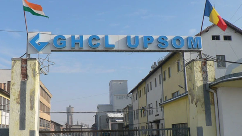 Platforma industrială GHCL Upsom Ocna Mureş, în insolvenţă, scoasă la vânzare pentru 14,7 mil. euro