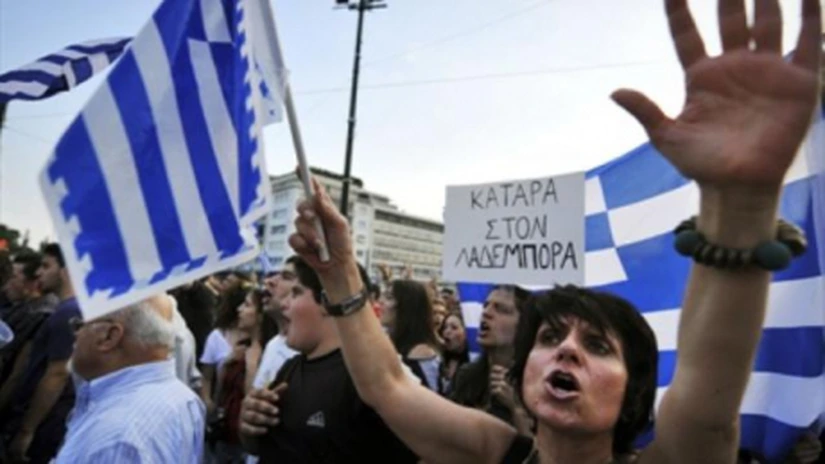 Grecia: 5.000 de greci au manifestat la Atena împotriva politicilor de austeritate