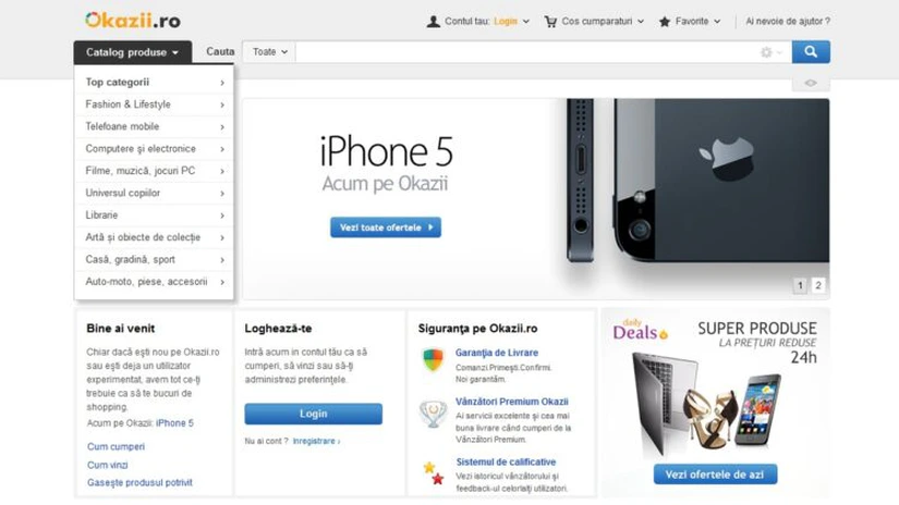 Okazii.ro a deschis punct de livrare în Băneasa Shopping City