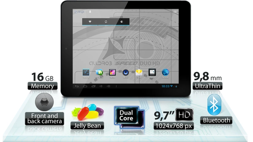 Allview lansează o nouă tabletă de dimensiunea iPad-ului
