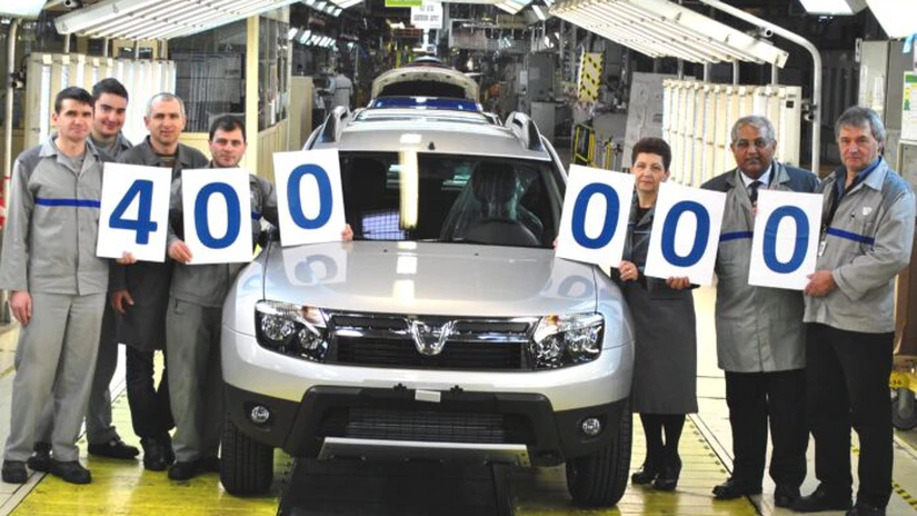 Dacia Duster a ajuns la 400.000 de exemplare