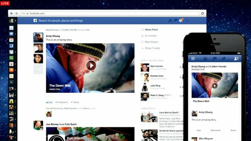 Facebook lansează o versiune a Android cu reţeaua de socializare pe pagina principală