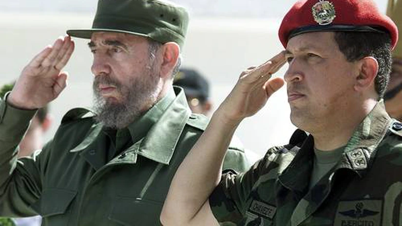 AFP: Hugo Chavez şi Fidel Castro au format o alianţă indispensabilă pentru amândoi