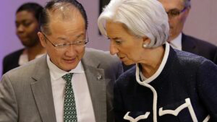 Directorul FMI şi preşedintele Băncii Mondiale, aşteptaţi la Bucureşti