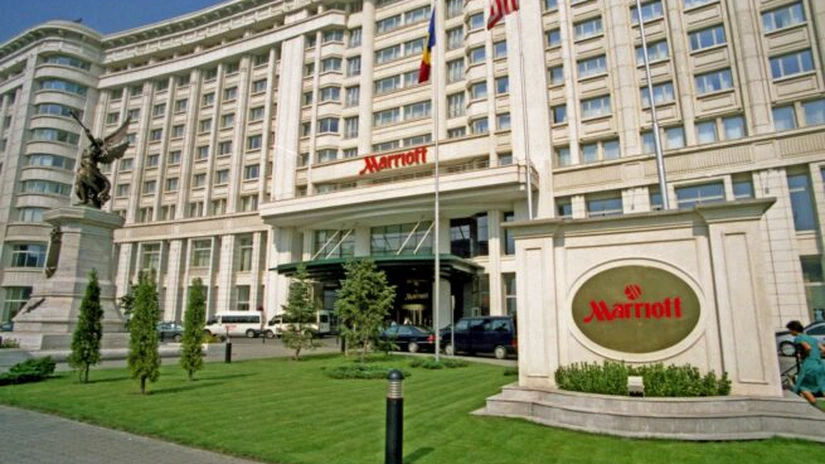 O treime din hotelul Marriott Bucureşti, scos din nou la vânzare azi, cu un discount de 50%