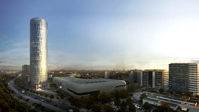 Raiffeisen Bank România s-a mutat în cea mai înaltă clădire din Bucureşti, Sky Tower