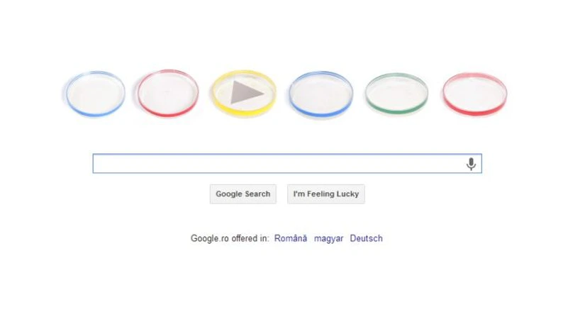 Julius Richard Petri, renumit bacteriolog german, sărăbătorit de Google printr-un logo special