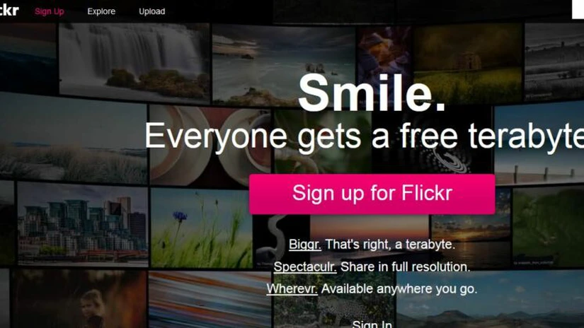 Yahoo! relansează imaginea site-ului său de fotografii, Flickr