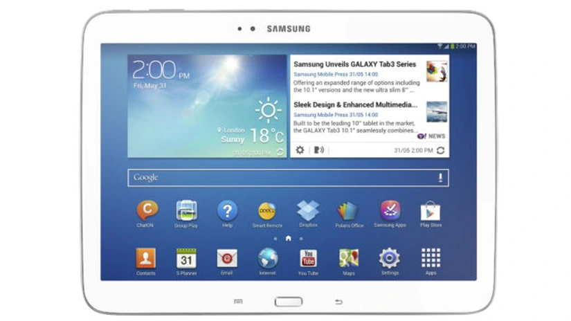 Samsung lansează o nouă generaţie de tablete, Galaxy Tab 3 GALERIE FOTO