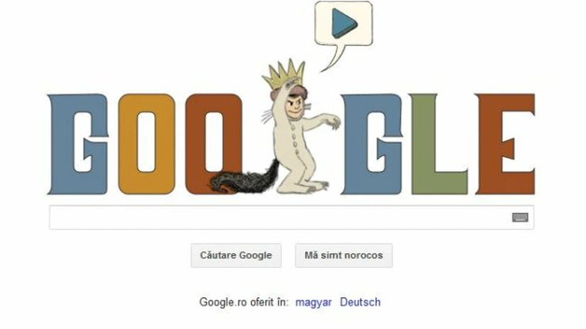 Google sărbătoreşte 85 de ani de la naşterea scriitorului Maurice Sendak