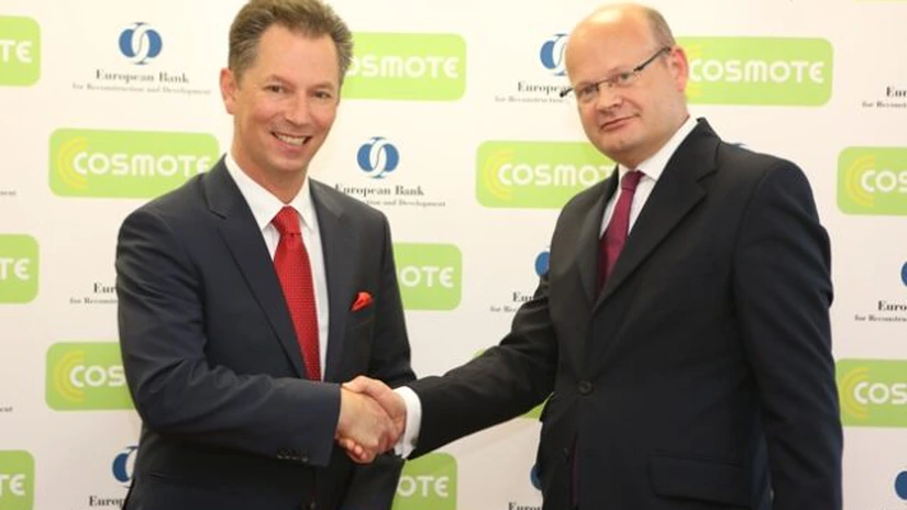 Cosmote România va primi un credit de 225 mil. euro pentru reţeaua 4G de la BERD şi alte şapte bănci