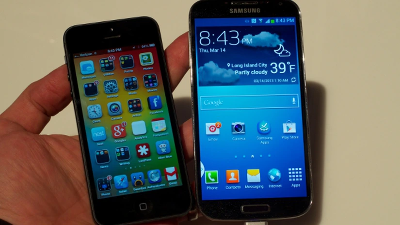 Cele mai bune smartphone-uri din 2013: Samsung Galaxy S3 bate iPhone 5