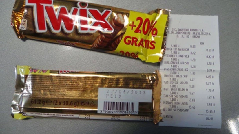 Promoţie cu ciocolată expirată la Carrefour - Obiectiv.info