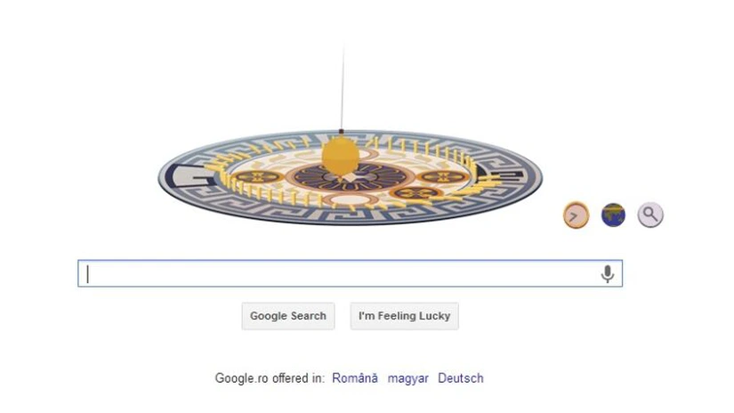 Google sărbătoreşte 194 de ani de la naşterea fizicianului Leon Foucault