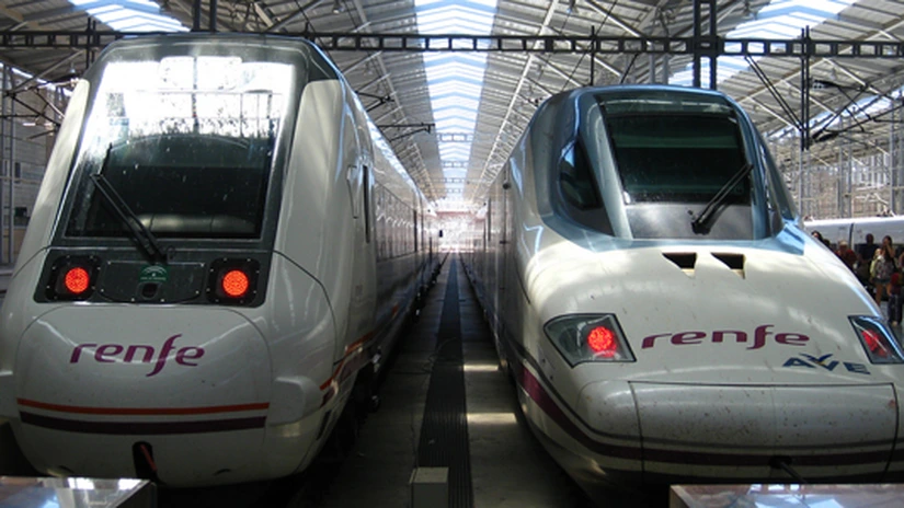 Primul tren de mare viteză Paris-Barcelona va circula de la 15 decembrie