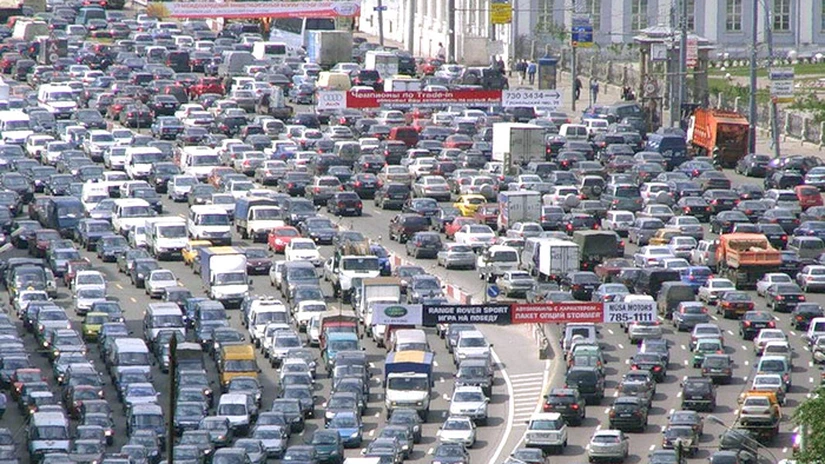 Moscova, oraşul cu cel mai congestionat trafic din Europa