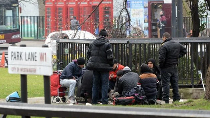 Daily Mail: 10% dintre persoanele fără adăpost din Londra sunt români şi bulgari