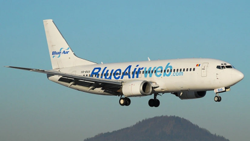 Blue Air a lansat campanie de reduceri cu 30% a biletelor pentru zboruri în perioada sărbătorilor de iarnă