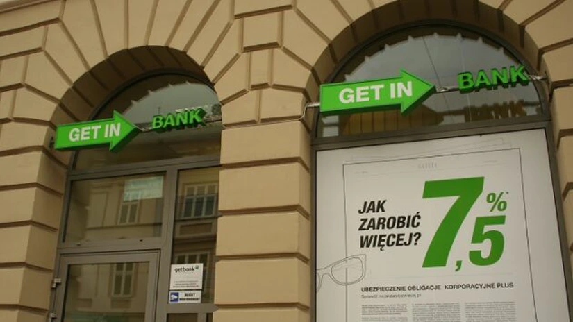 Banca poloneză Getin şi-a vândut subsidiara din Rusia pentru un milion de dolari