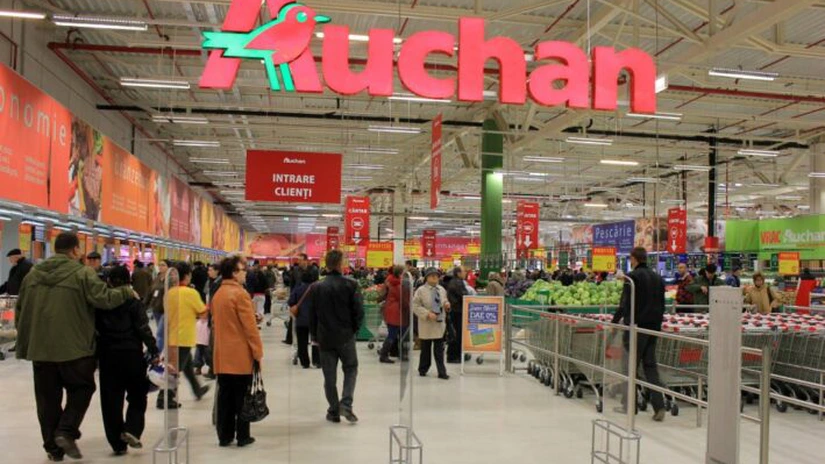 Veniturile Auchan au crescut anul trecut cu aproape 15%, datorită performanţelor din Europa de Est