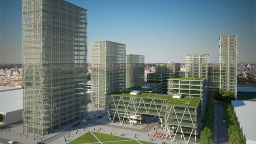 Oferta de spaţii de birouri nou construite, în Bucureşti, estimată la 120.000 mp pentru anul 2014