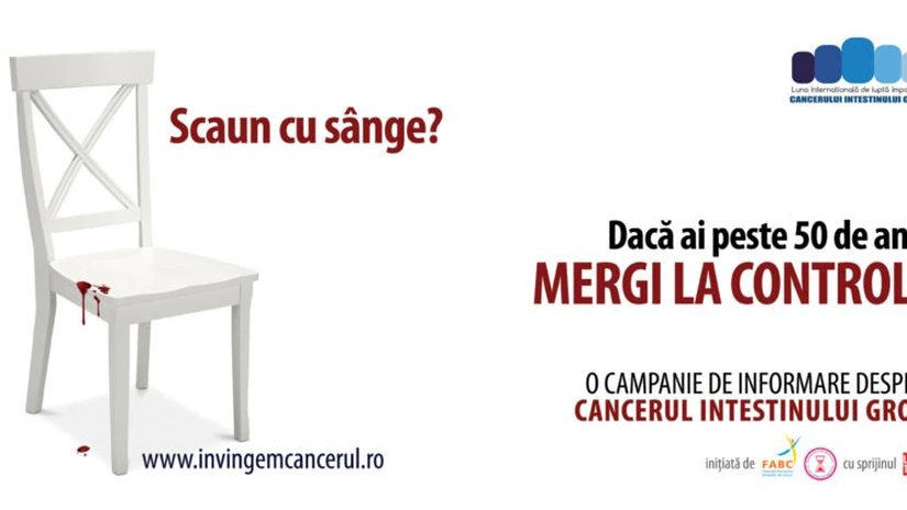 Campania privind cancerul de intestin gros, continuată în martie de FABC şi LRC