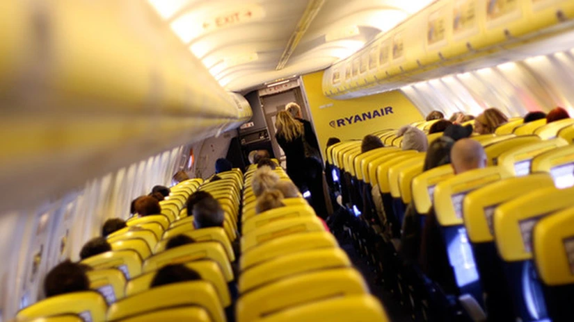 Ryanair transportă 16.000 de pasageri lunar în România şi din ţară şi pregăteşte noi rute