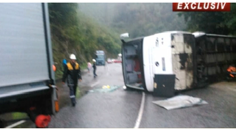 Accident de autocar în Bulgaria: O româncă a murit, alţi 5 pasageri sunt internaţi la Veliko Târnovo