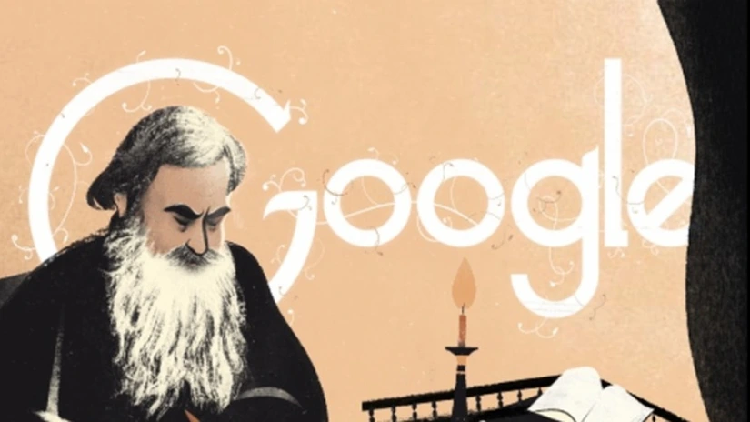 Lev Tolstoi, omagiat de Google, la 186 de ani de la naşterea scriitorului