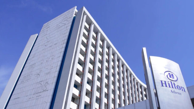 Alpha Bank vrea să ia 180 de milioane de euro din vânzarea hotelului Hilton din Atena