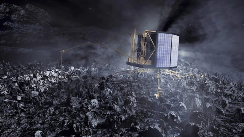 Premieră în istoria spaţială: Robotul european Philae a asolizat pe cometa Ciuriumov-Gherasimenko