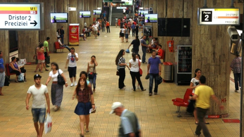 Metrorex mizează în 2015 pe venituri de 683,4 milioane lei, în creştere cu 8,7%