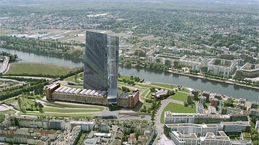 BCE îşi inaugurează noul sediu la Frankfurt pe Main sub înaltă protecţie poliţienească