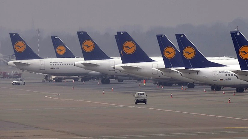 Un avion al Lufthansa şi-a întrerupt zborul de la Frankfurt spre Atlanta din cauza unor probleme la motor