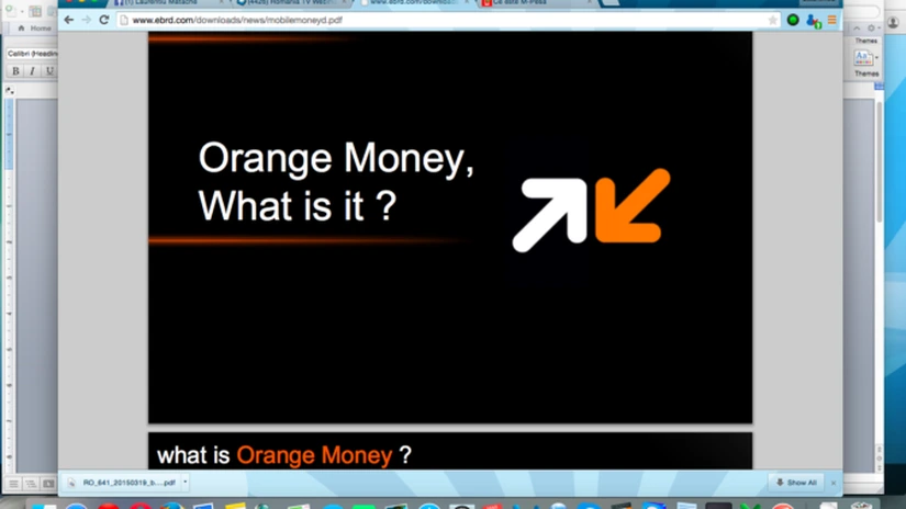 Orange România intră pe piaţa serviciilor financiare