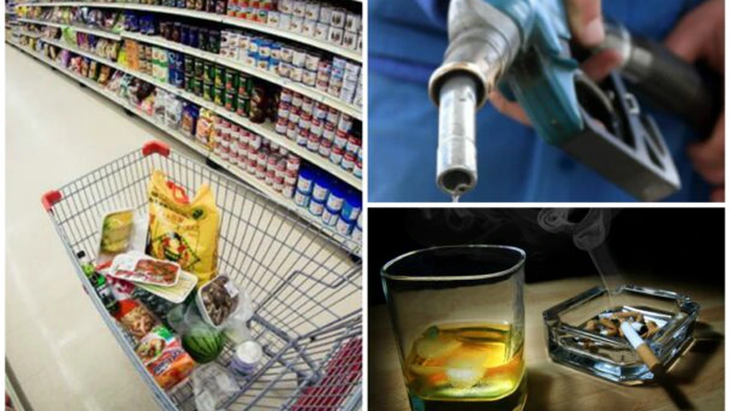 Vânzările de alimente, băuturi, tutun şi carburanţi au urcat cifra de afaceri din comerţ, cu 4,3%, în primele patru luni