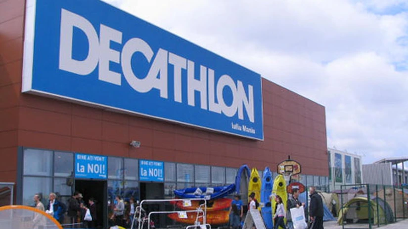 Decathlon: vânzări de 500 milioane lei, în 2015