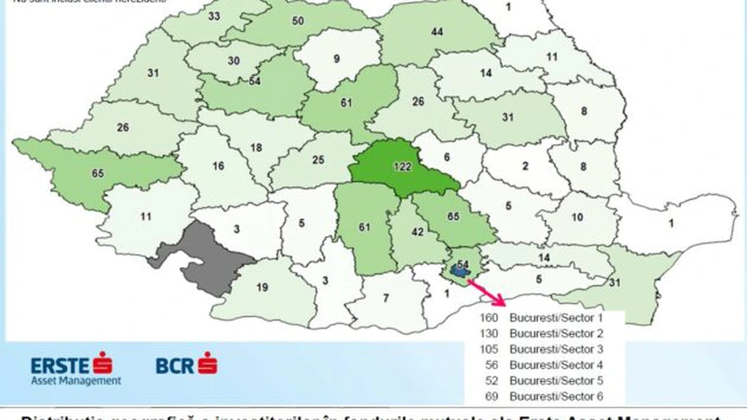 Unde trăiesc cei mai mulţi amatori de investiţii de risc din România