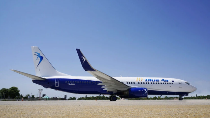 Blue Air derulează o campanie prin care pot fi cumpărate două bilete de avion la preţ de unul