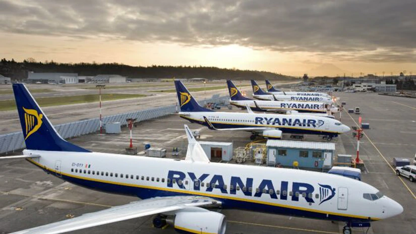 Ryanair, cea mai mare companie low-cost din Europa, deschide bază în România