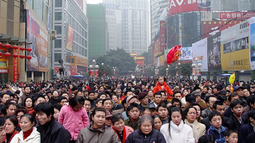 China: Cheltuielile de consum vor ajunge la 56.000 miliarde de dolari în perioada 2015 - 2025